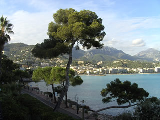 MENTON Vue du Cap Martin 